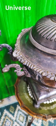 Самовар посребрен 19 ти век, снимка 11 - Антикварни и старинни предмети - 52817025