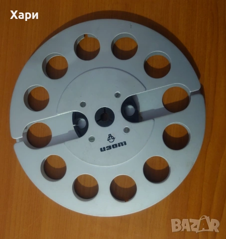 Магнетофонна ролка алуминиева Изот 18 см, снимка 2 - Аудиосистеми - 53140615