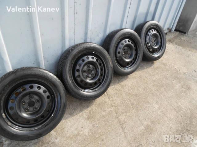 Метални джанти с гуми за Т4.Т5 летни