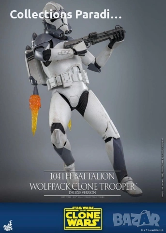 Hot Toys Star Wars Clone Trooper фигура статуя, снимка 4 - Колекции - 54126430