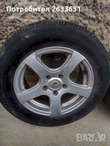 Гуми със алуминиеви джанти за Тойота Авенсис версо, снимка 12 - Гуми и джанти - 53967130