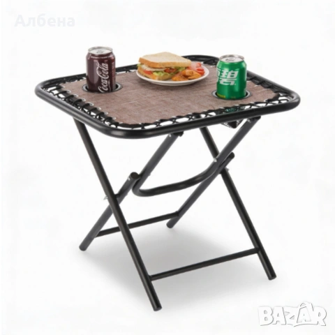 Сгъваема маса - елегантна, функционална и идеална за градина, снимка 4 - Градински мебели, декорация  - 53868072