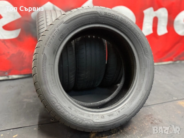 205 55 16, Летни гуми, Dunlop SportBluResponse, 4 броя, снимка 5 - Гуми и джанти - 53619946
