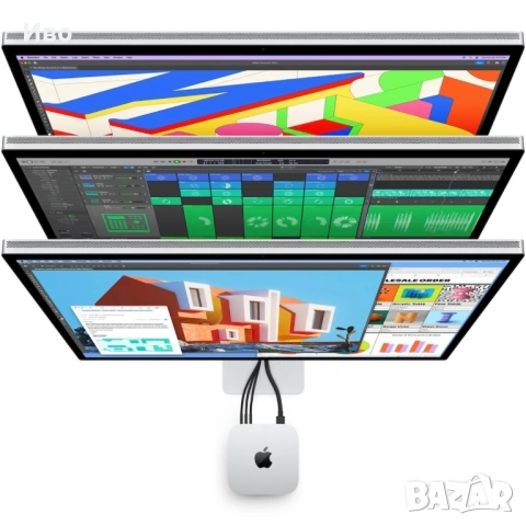 Mac Mini с Apple M4 Pro 14 ядра CPU и 20 ядра GPU, 24GB, 512GB SSD, снимка 7 - Работни компютри - 53482297