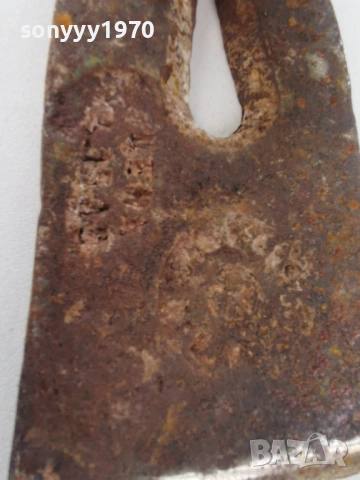 СТАРА ТЕСЛА С ПЕЧАТИ 1304260823, снимка 3 - Антикварни и старинни предмети - 54176752
