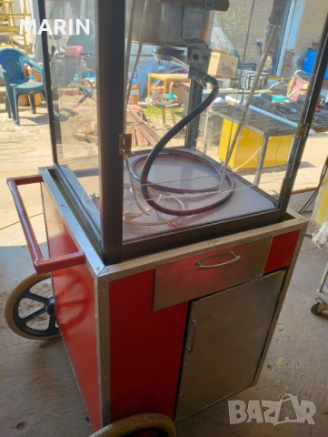 Машина за пуканки , снимка 4 - Друго търговско оборудване - 54006892