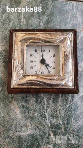 Часовник със сребърно фолио 925