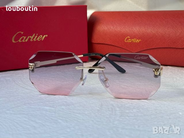 Cartier 2024 дамски слънчеви очила Осмоъгълни 4 цвята, снимка 9 - Слънчеви и диоптрични очила - 45276506