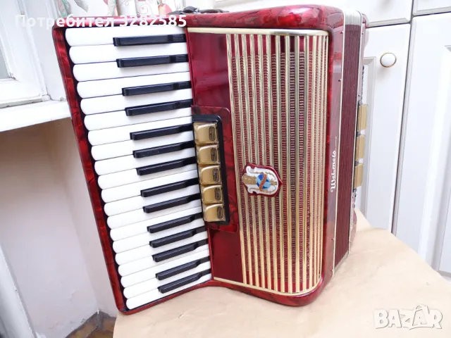Акордеон Велтмайстер Гигантили 80 баса, снимка 11 - Акордеони - 48847207