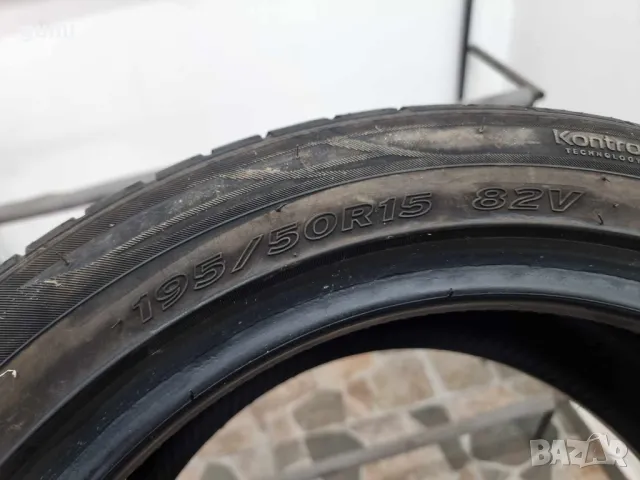 4бр летни гуми 195/50/15 HANKOOK L01518, снимка 6 - Гуми и джанти - 47309998