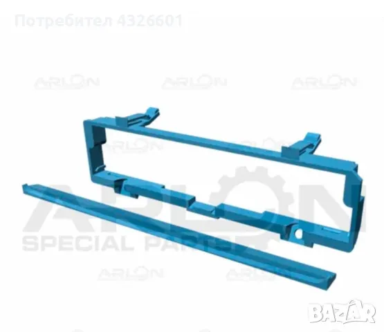 Адаптерна рамка за климатик BMW E46, снимка 1 - Части - 48312164