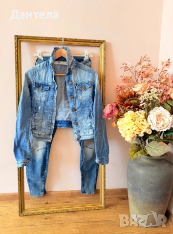 G-STAR RAW Arc 3D Нови дамски оригинални дънки и яке, снимка 10 - Дънки - 54227838