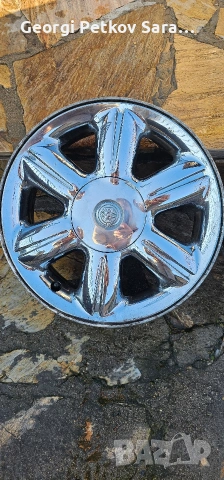 Оригинални хромирани джанти Mopar 16" за Chrysler PT Cruiser – Made in USA, снимка 6 - Гуми и джанти - 53658936