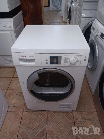 Сушилня с термопомпа Бош Bosch Eco Logixx7 А++ 7кг 2 години гаранция!, снимка 5 - Сушилни - 53641201