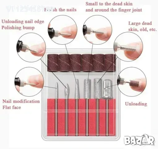 Писалка за грижа за ноктите - Variable speed rotary detail carver, снимка 3 - Електрически пили за пети - 50740488