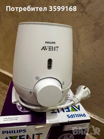 Нагревател за шишета philips avent, снимка 2 - Прибори, съдове, шишета и биберони - 54303518