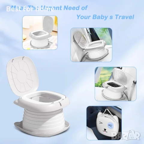 Детско гърне с дръжка, с PU възглавница за седалка, снимка 3 - Други - 50908508