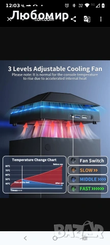 Вентилатор за Xbox Series X RGB - , снимка 7 - Игри за Xbox - 54064082