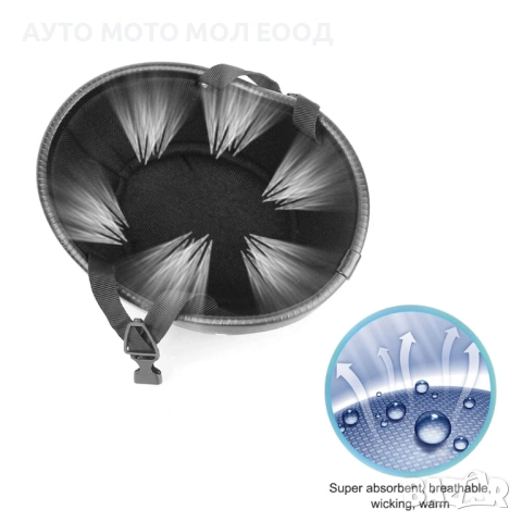 Каска за мотор тип канче - Ретро стил., снимка 5 - Аксесоари и консумативи - 51433903