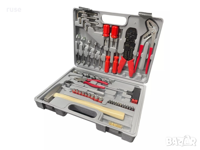 НОВ! Куфар с инструменти 100 части