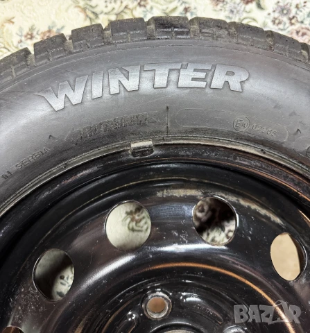4бр КОМПЛЕКТ ЗИМНИ ГУМИ 14 ЦОЛОВИ СТОМАНЕНИ ДЖАНТИ и ТАСОВЕ FORD 185 65 14 Orium 601 185/65/14 R14, снимка 12 - Гуми и джанти - 50857711