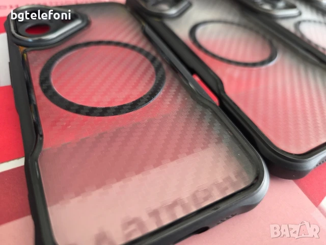 iphone 16,16+,16 Pro,16 Pro Max  твърди гърбове с Magsafe, снимка 3 - Калъфи, кейсове - 50716368