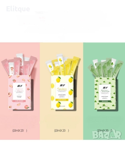 Кутия от 20 броя еднократна вода за уста, снимка 3 - Други - 52832046