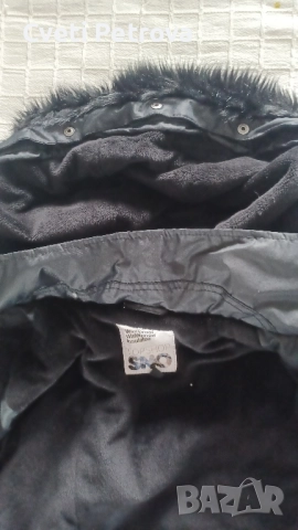Уникално дамско(тинейджърско) топло ,зимно,оригинално черно яке за момиче (жена), снимка 2 - Якета - 51791259