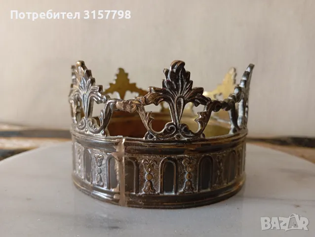 Поставка за бутилка арт деко, снимка 1