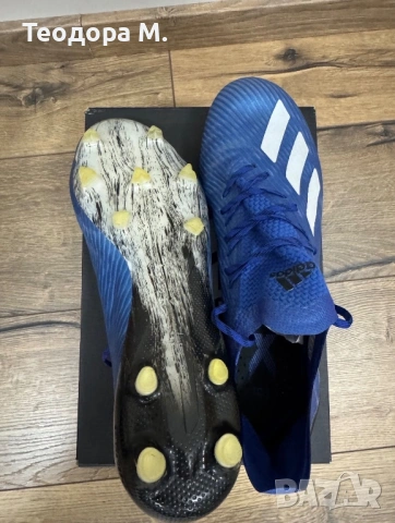 Футболни обувки Adidas X 19.1 – 44 2/3 номер, снимка 8 - Футбол - 53505887