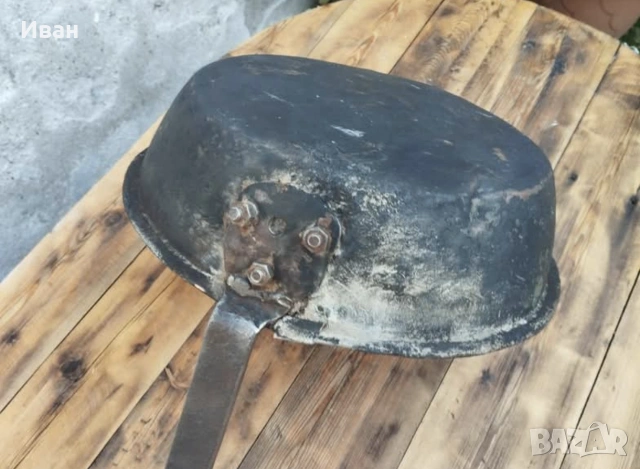 Голям меден тиган , снимка 9 - Антикварни и старинни предмети - 53503418