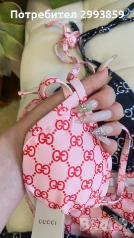 Бански бикини Гучи*Gucci technical black, снимка 16 - Бански костюми - 51363371