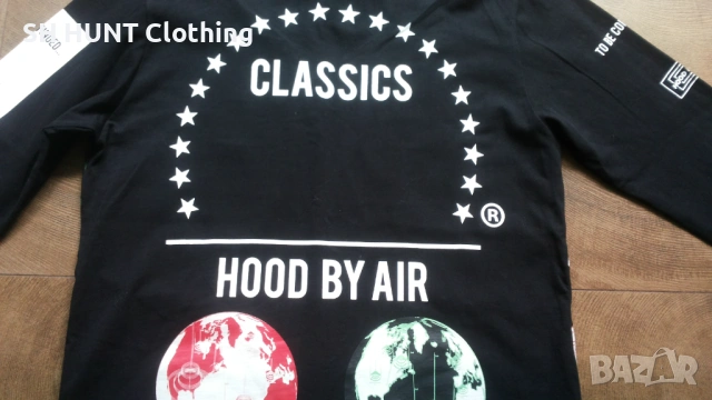 HOOD BY AIR Размер M мъжка блуза с дълъг ръкав 18-65, снимка 5 - Блузи - 53296439