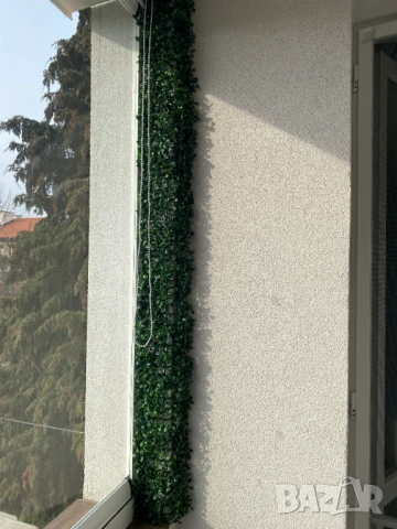 Декоративно зелено пано за тераса / Изкуствена зеленина за стена 60х40, снимка 7 - Декорация за дома - 53921825