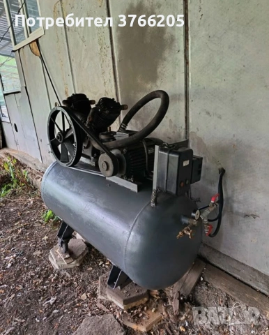 Оборудване за пясъкоструене с компресор УК50 500л., снимка 4 - Други машини и части - 54101267