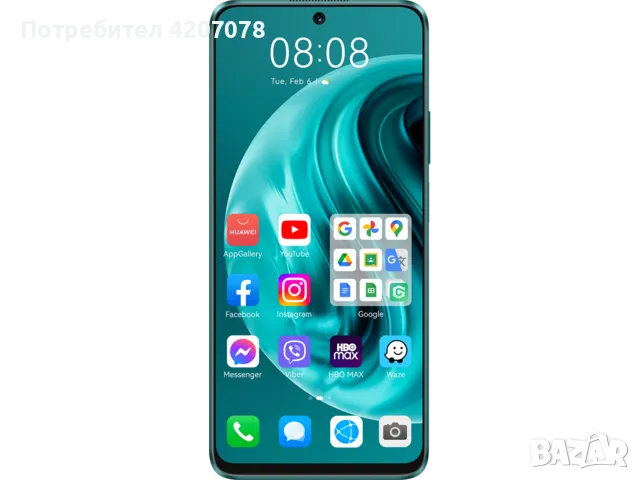 Huawei nova 12i Green, снимка 1 - Huawei - 47136938