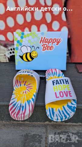 Английски дамски чехли Happy Bee, снимка 3 - Джапанки - 46316914