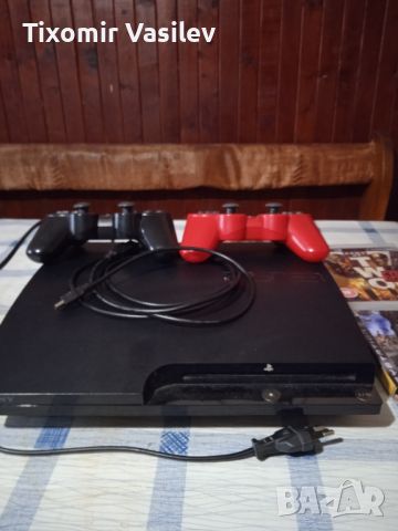 PS3 с три игри два контролера захранващ кабел.В добро работещо състояние., снимка 1 - Игри за PlayStation - 46160082