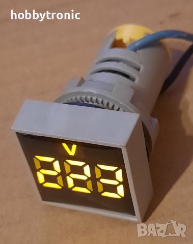 AC волтметър за вграждане 20-500V