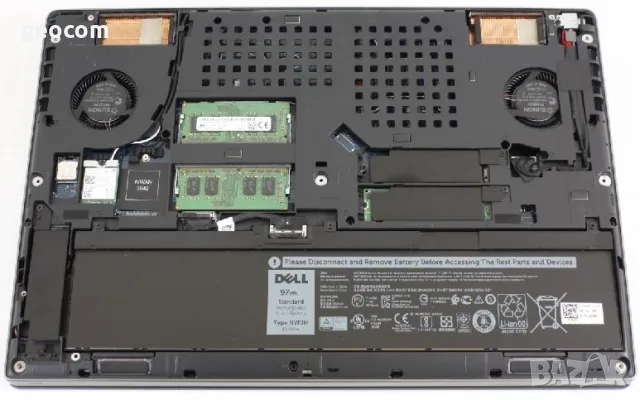 DELL Precision 7530,7540,7730,7740 батерия (11.4V,97Wh,8070mAh), снимка 5 - Батерии за лаптопи - 48792352