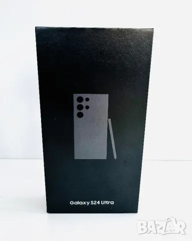 НОВ! Samsung Galaxy S24 Ultra 5G 256GB Titanium Black 2г.Гаранция!, снимка 3 - Samsung - 46952254