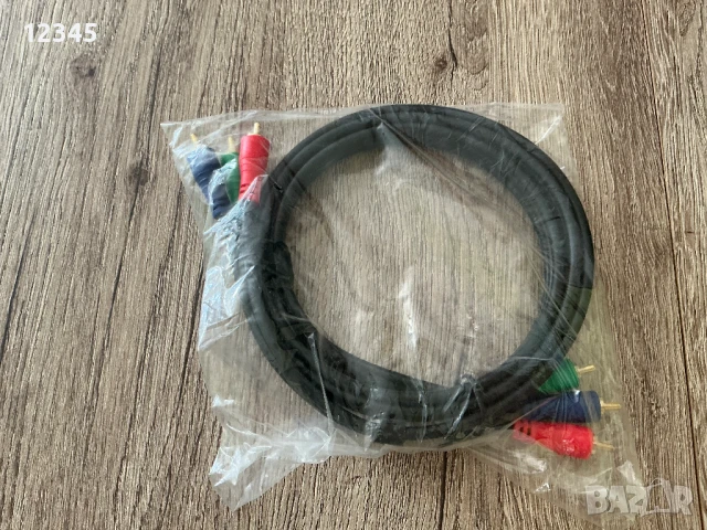 Видео кабели RGB към RGB, снимка 3 - Стойки, 3D очила, аксесоари - 51251642