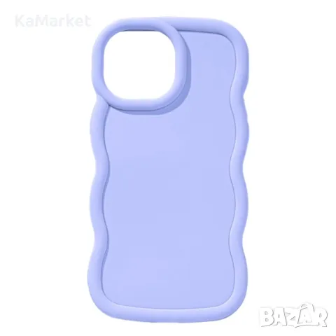 Силиконов кейс bSmart Candy case, За Xiaomi Redmi Note 13 Pro 4G, Лилав, снимка 3 - Калъфи, кейсове - 48345860