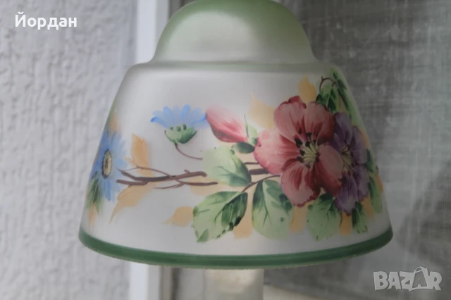 Стара настолна лампа, снимка 10 - Настолни лампи - 50461983