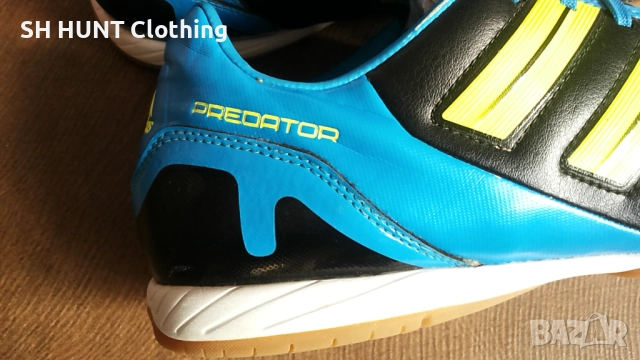 ADIDAS PREDATOR размер EUR 43 1/3 / UK 9 за зала естествена кожа 38-12-S, снимка 5 - Футбол - 52227561