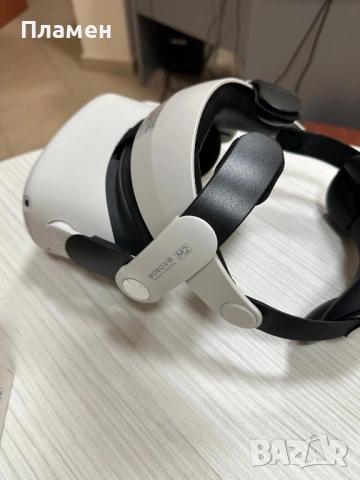 VR очила Meta Oculus Quest 2 - с кутрия , контролери и аксесоари, снимка 2 - Други игри и конзоли - 53961321