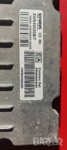 ECU Siemens SID 801, за Пежо 307 2.0 HDI 90 к.с., снимка 1 - Части - 46771161