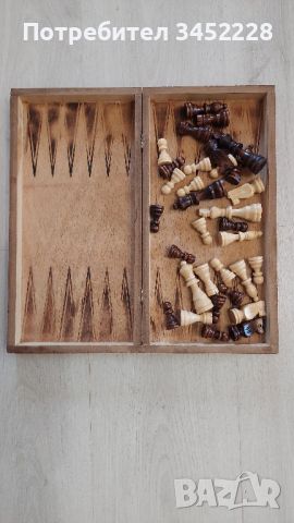 шах фигури дървени нови 34см , снимка 4 - Шах и табла - 45826568