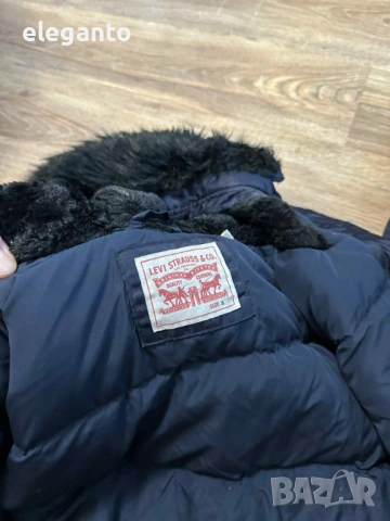 Мъжка зимна пухена парка Levi's 600fill Down Winter Parka , S размер, снимка 10 - Якета - 53403001