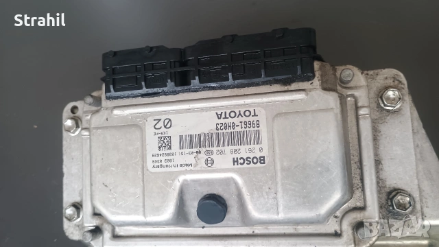 Блок за управление на двигателя за Toyota Aygo 89661-0H023 0261208702, снимка 2 - Части - 54150437